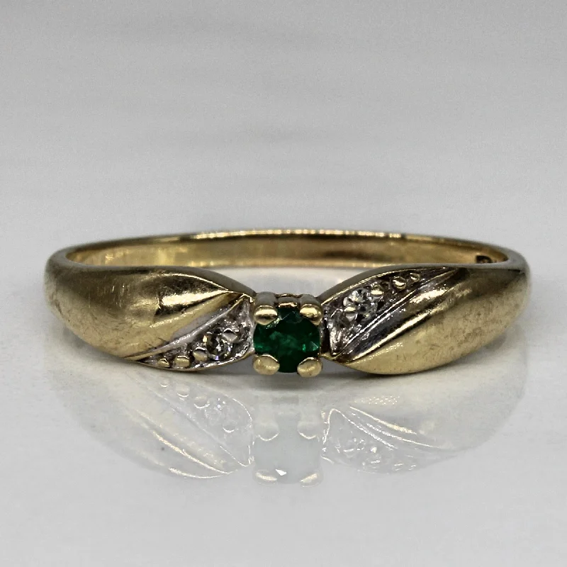 Holiday Jewelry Sale – Perfect Gifts At Great Prices Emerald & Diamond Twist Ring | 0.03ct, 0.02ctw | SZ 8 | Holiday Jewelry Sale – Perfect Gifts At Great Prices Emerald & Diamond Twist Ring | 0.03ct, 0.02ctw | SZ 8 |