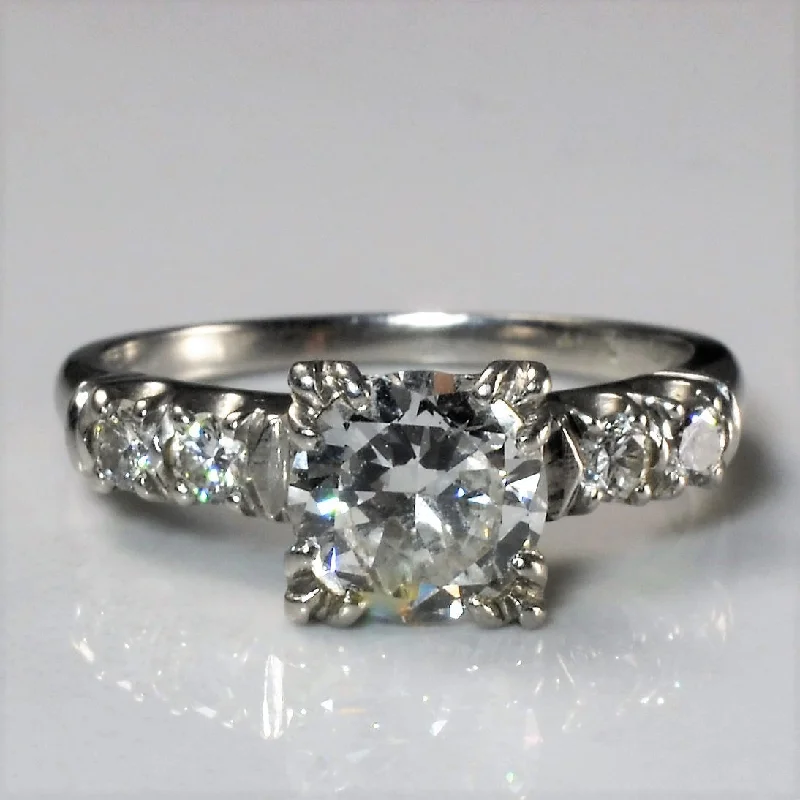 Personalized Jewelry Sale – Meaningful Gifts At Great Prices 1940s Five Stone Diamond Engagement Ring | 1.20ctw | SZ 6 | Personalized Jewelry Sale – Meaningful Gifts At Great Prices 1940s Five Stone Diamond Engagement Ring | 1.20ctw | SZ 6 |