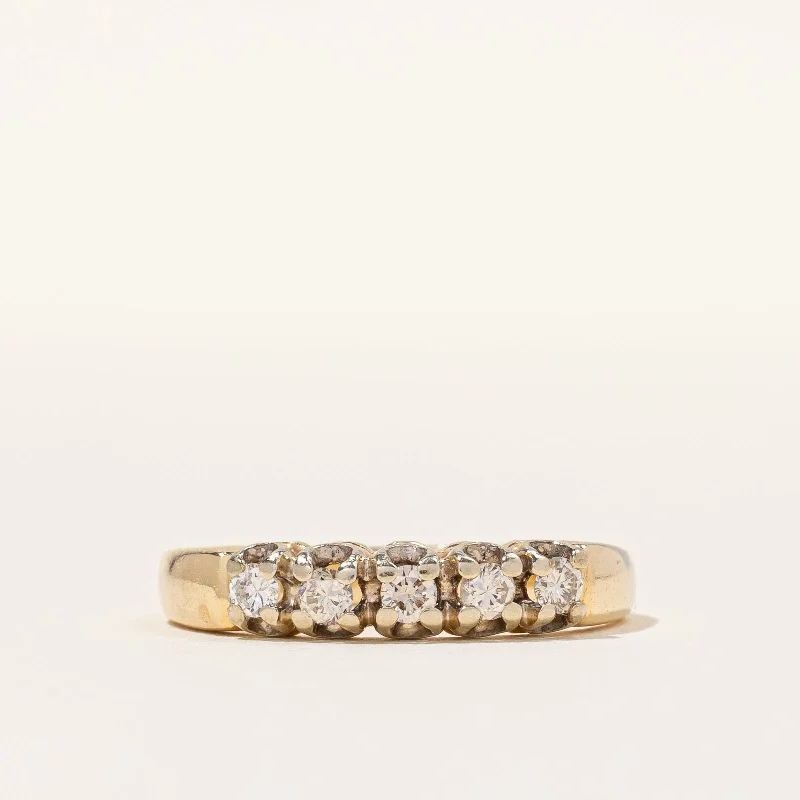 Flash Sale On Stunning Jewelry – Don't Miss Out Five Stone Diamond Ring | 0.20ctw | SZ 7.25 | Flash Sale On Stunning Jewelry – Don't Miss Out Five Stone Diamond Ring | 0.20ctw | SZ 7.25 |