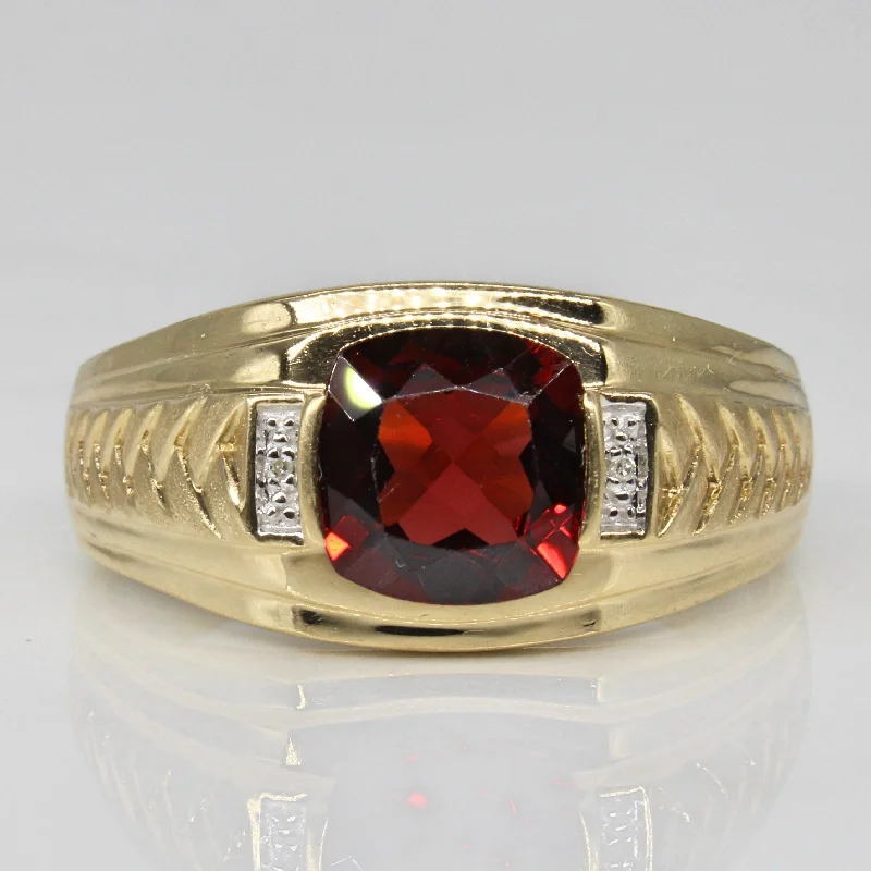 Jewelry Flash Sale – Stylish Designs At Unbeatable Rates Garnet & Diamond Ring | 2.45ct, 0.01ctw | SZ 9.5 | Jewelry Flash Sale – Stylish Designs At Unbeatable Rates Garnet & Diamond Ring | 2.45ct, 0.01ctw | SZ 9.5 |