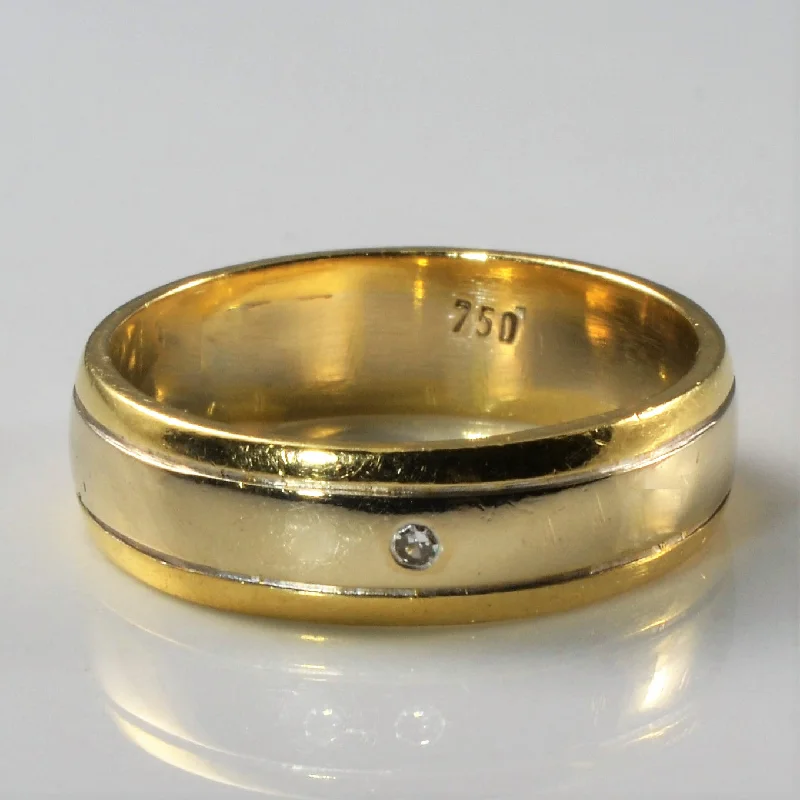 Timeless Elegance Now At Special Discounts Gypsy Set Diamond Band | 0.01ct | SZ 6.75 |