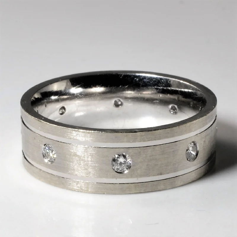 Timeless Jewelry At Special Discount Rates Gypsy Set Diamond Eternity Band | 0.28ctw | SZ 8 |