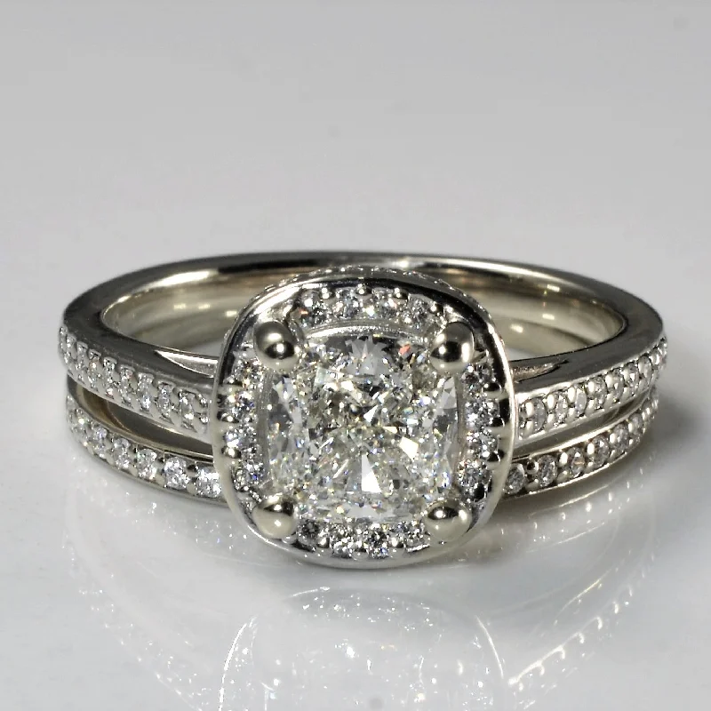Special Jewelry Deals – Upgrade Your Collection Cushion Cut Halo Diamond Wedding Set | 2.05ctw | SZ 8 | Special Jewelry Deals – Upgrade Your Collection Cushion Cut Halo Diamond Wedding Set | 2.05ctw | SZ 8 |