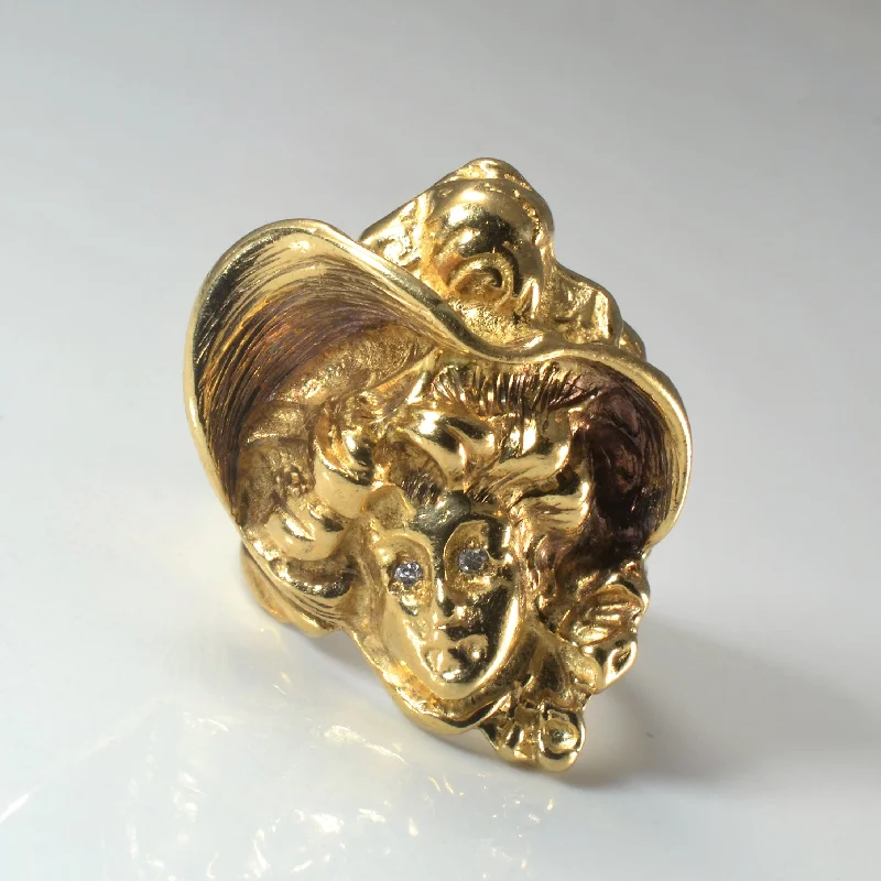 The Ultimate Jewelry Sale – Shop Premium Styles Yellow Gold & Diamond Witch Ring | 0.01ctw | SZ 6 | The Ultimate Jewelry Sale – Shop Premium Styles Yellow Gold & Diamond Witch Ring | 0.01ctw | SZ 6 |