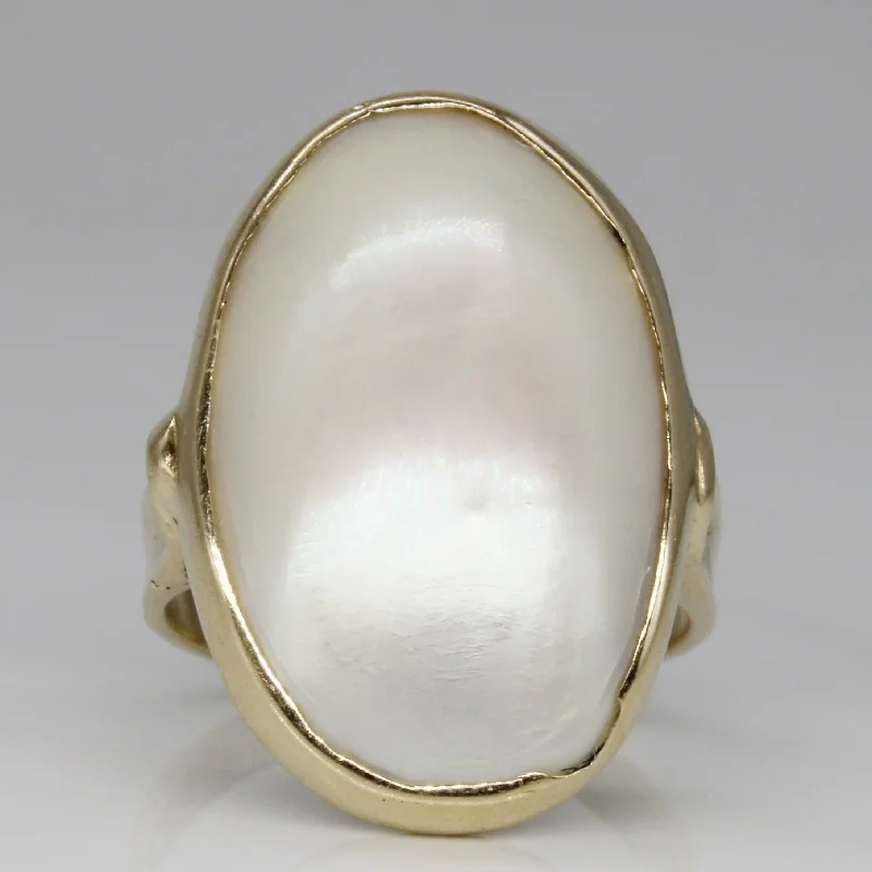 Exclusive Jewelry Sale – Limited-Time Discounts Mabé Pearl Cocktail Ring | SZ 6.25 | Exclusive Jewelry Sale – Limited-Time Discounts Mabé Pearl Cocktail Ring | SZ 6.25 |