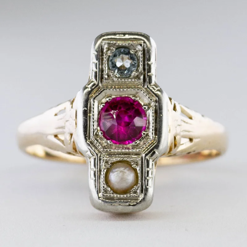 Special Sale On Handcrafted Jewelry – Shop Today Multi Gem Art Deco Ring | 0.40ctw | SZ 7.25 | Special Sale On Handcrafted Jewelry – Shop Today Multi Gem Art Deco Ring | 0.40ctw | SZ 7.25 |