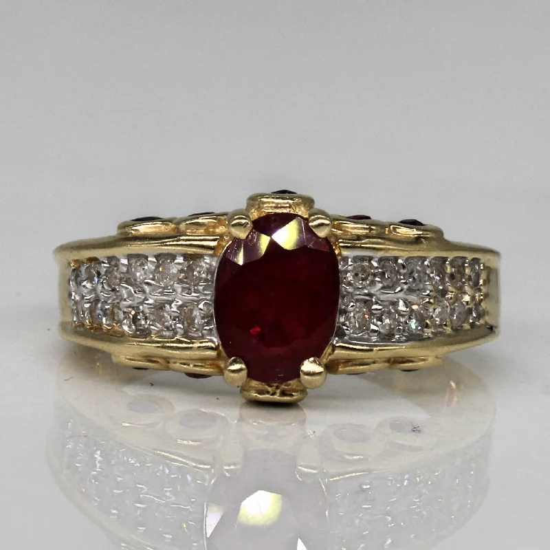 Delicate Crystal Jewelry For Sophisticated Charm Multi Gem Engagement Ring | 0.95ctw | SZ 5 | Delicate Crystal Jewelry For Sophisticated Charm Multi Gem Engagement Ring | 0.95ctw | SZ 5 |