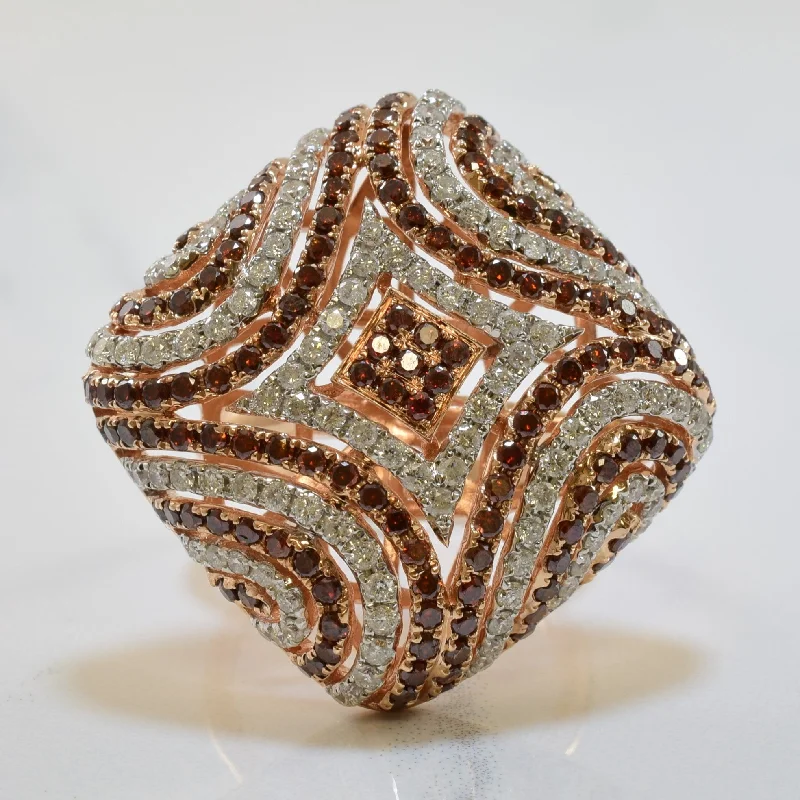 Best Jewelry Sale – Shop Exclusive Designs Now Cognac & White Diamond Cocktail Ring | 2.91ctw | SZ 7 | Best Jewelry Sale – Shop Exclusive Designs Now Cognac & White Diamond Cocktail Ring | 2.91ctw | SZ 7 |