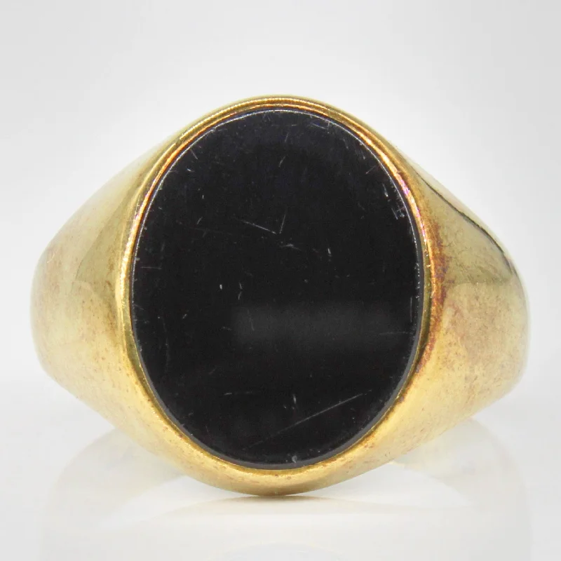 Shop Dazzling Jewelry At The Best Prices Onyx Cocktail Ring | 3.60ct | SZ 12 |