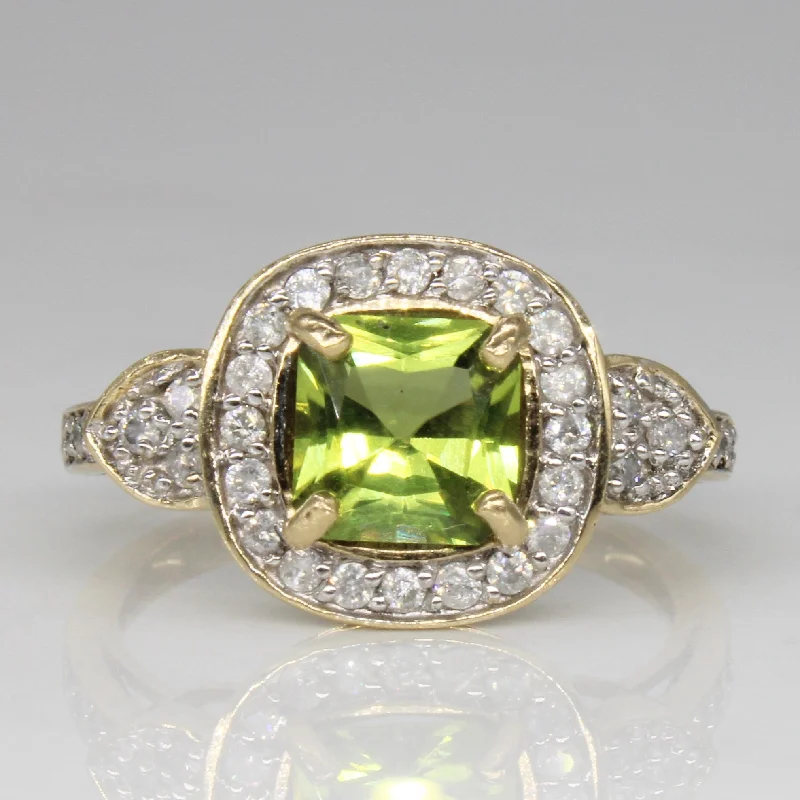 Best Jewelry Sale Prices – Limited-Time Offer Peridot & Diamond Cocktail Ring | 1.20ct, 0.18ctw | SZ 7.25 | Best Jewelry Sale Prices – Limited-Time Offer Peridot & Diamond Cocktail Ring | 1.20ct, 0.18ctw | SZ 7.25 |