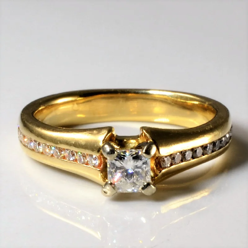 Make Every Moment Shine – Jewelry Discounts Available Channel Detailed Princess Diamond Engagement Ring | 0.50ctw | SZ 5.25 | Make Every Moment Shine – Jewelry Discounts Available Channel Detailed Princess Diamond Engagement Ring | 0.50ctw | SZ 5.25 |