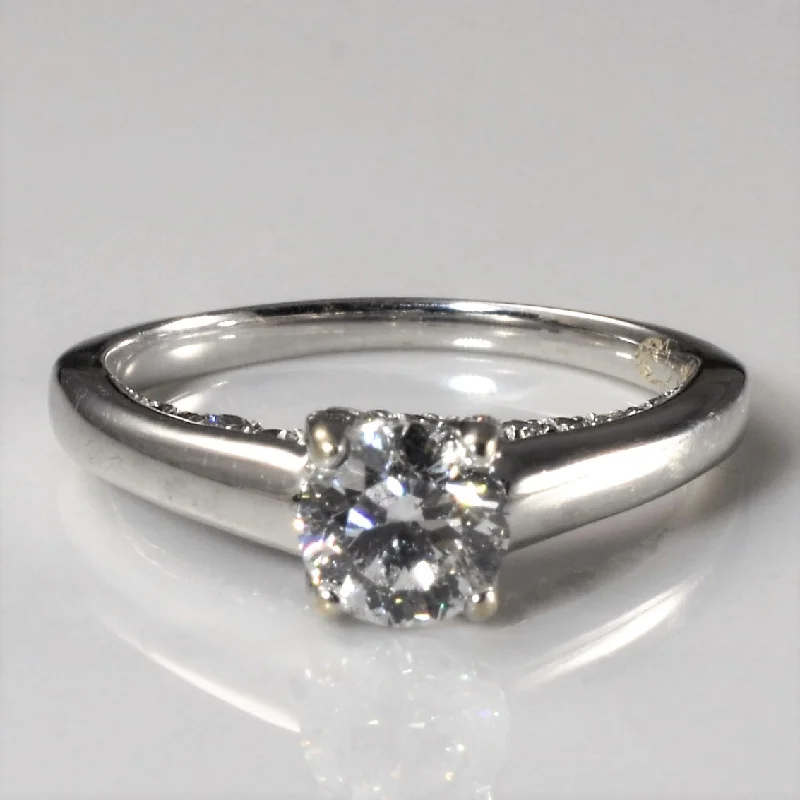 Get The Sparkle You Love At Prices You Adore Low Profile Hidden Gallery Canadian Engagement Ring | 0.94ctw | SZ 5 | Get The Sparkle You Love At Prices You Adore Low Profile Hidden Gallery Canadian Engagement Ring | 0.94ctw | SZ 5 |