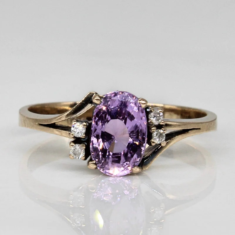 Don't Miss Out On Jaw-Dropping Jewelry Discounts Bypass Purple Sapphire & Diamond Ring | 1.40ct, 0.03ctw | SZ 6.75 | Don't Miss Out On Jaw-Dropping Jewelry Discounts Bypass Purple Sapphire & Diamond Ring | 1.40ct, 0.03ctw | SZ 6.75 |