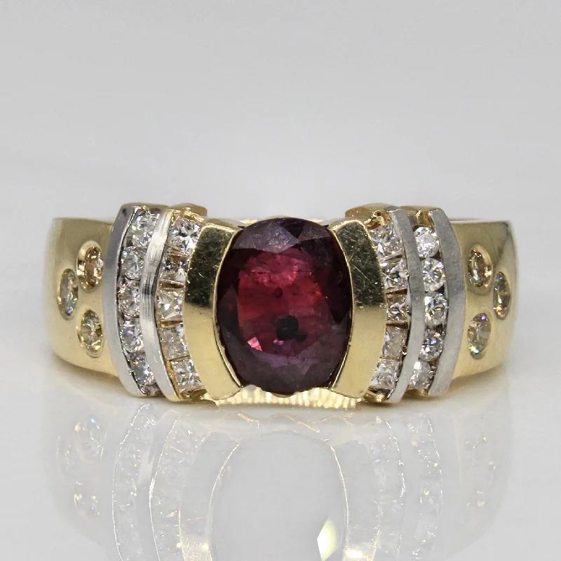 Exclusive Gemstone Jewelry At Special Prices Ruby & Diamond Cocktail Ring | 1.02ct, 0.63ctw | SZ 8.75 | Exclusive Gemstone Jewelry At Special Prices Ruby & Diamond Cocktail Ring | 1.02ct, 0.63ctw | SZ 8.75 |