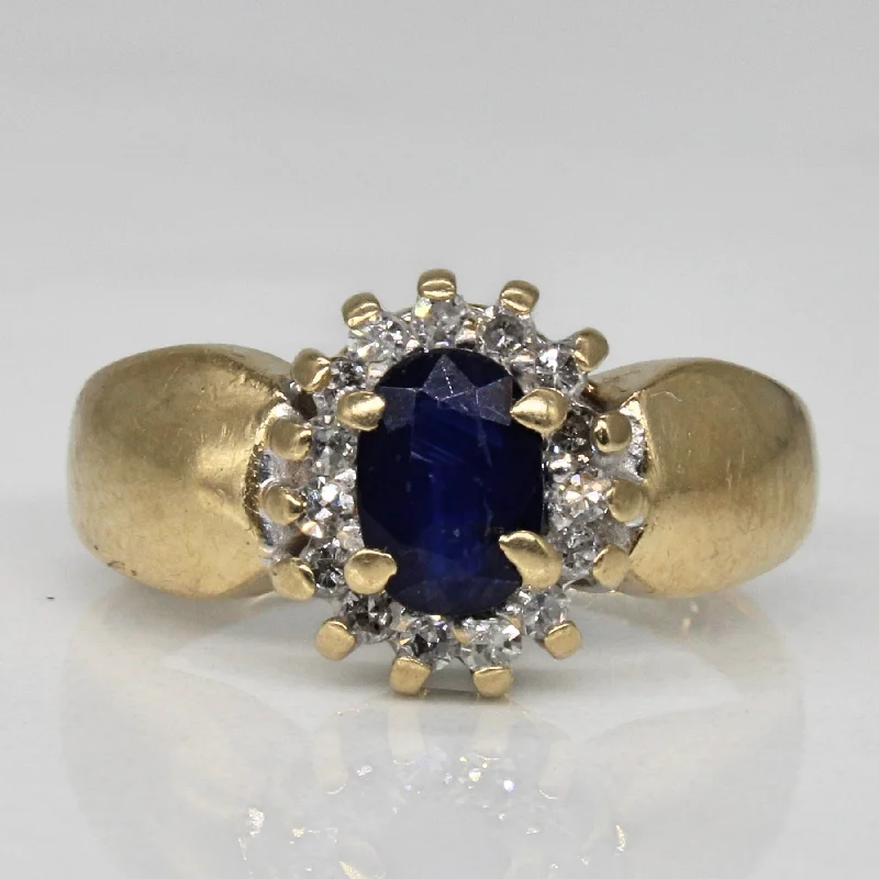 Exclusive Online Discounts On Stylish Jewelry Sapphire & Diamond Cocktail Ring | 0.32ct, 0.15ctw | SZ 5 | Exclusive Online Discounts On Stylish Jewelry Sapphire & Diamond Cocktail Ring | 0.32ct, 0.15ctw | SZ 5 |