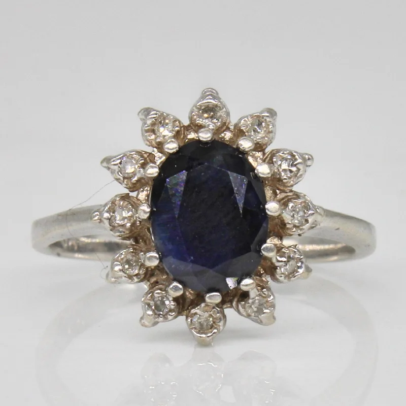 Exclusive Jewelry Bundles At Discounted Prices Sapphire & Diamond Cocktail Ring | 1.40ct, 0.06ctw | SZ 6.75 |