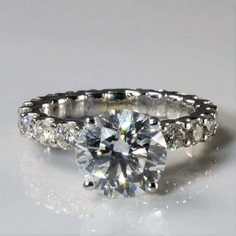 Shop Stylish Jewelry Now And Save Big GIA Diamond Eternity Engagement Ring | 3.62ctw VS1 G Ex | SZ 4 | Shop Stylish Jewelry Now And Save Big GIA Diamond Eternity Engagement Ring | 3.62ctw VS1 G Ex | SZ 4 |