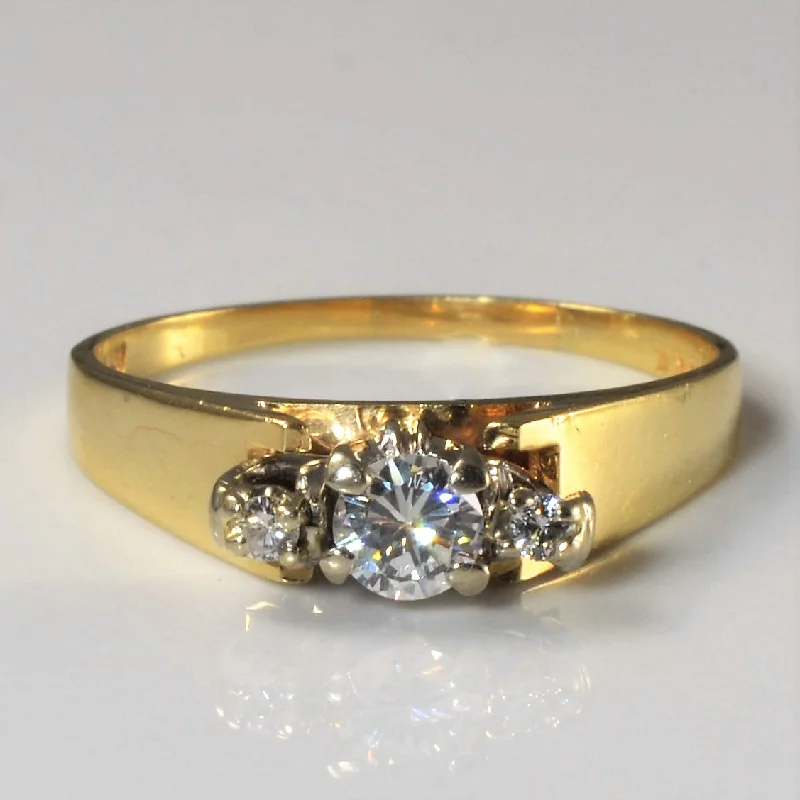 Special Deals On Handcrafted And Designer Jewelry Three Stone Diamond Ring | 0.27ctw | SZ 7.5 | Special Deals On Handcrafted And Designer Jewelry Three Stone Diamond Ring | 0.27ctw | SZ 7.5 |