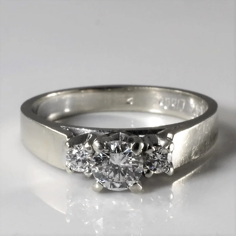 Buy More, Save More On Stunning Jewelry Pieces Three Stone Diamond Ring | 0.36ctw | SZ 5.75 | Buy More, Save More On Stunning Jewelry Pieces Three Stone Diamond Ring | 0.36ctw | SZ 5.75 |