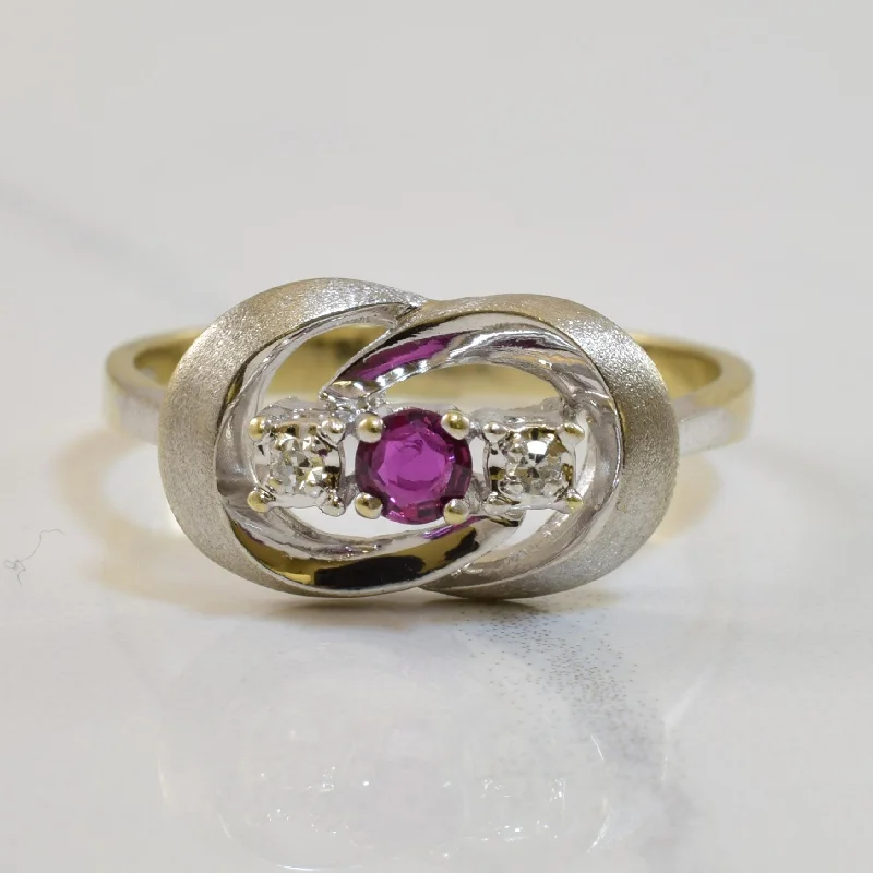Huge Savings On Timeless Jewelry Collections Three Stone Ruby & Diamond Ring | 0.16ct, 0.03ctw | SZ 8.25 | Huge Savings On Timeless Jewelry Collections Three Stone Ruby & Diamond Ring | 0.16ct, 0.03ctw | SZ 8.25 |