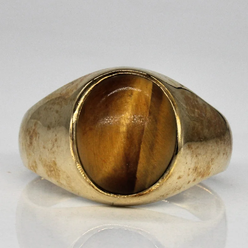 Jewelry Clearance Sale – Final Reductions Tigers Eye Quartz Cabochon Ring | 4.10ct | SZ 10.5 | Jewelry Clearance Sale – Final Reductions Tigers Eye Quartz Cabochon Ring | 4.10ct | SZ 10.5 |