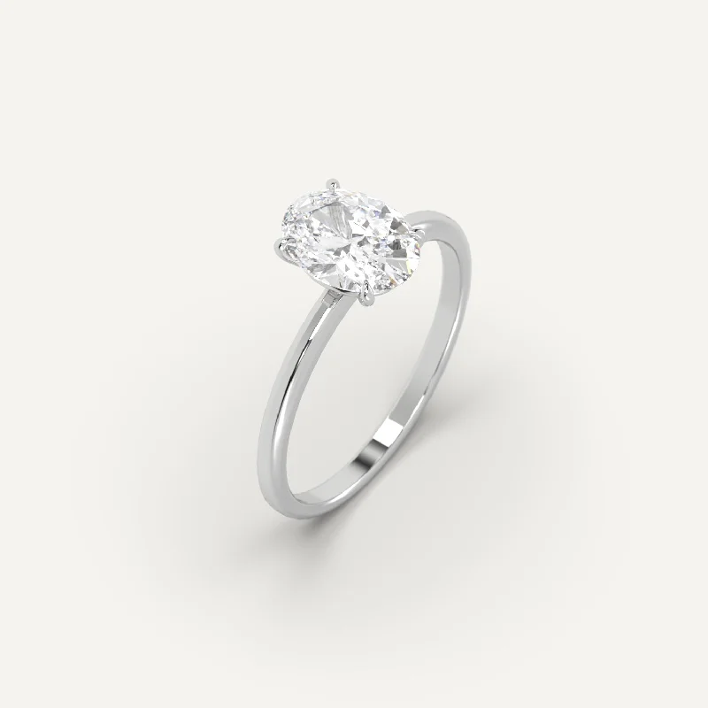 Premium Jewelry Now Available At Special Discounts 1 carat Oval Cut Diamond Ring