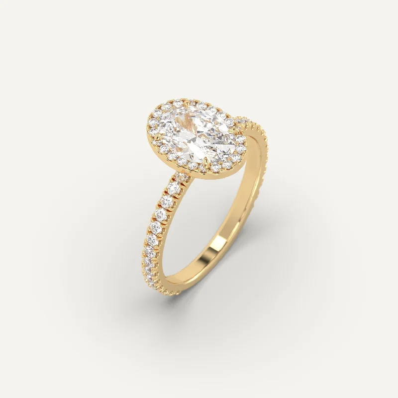 Flash Sale On Exquisite Jewelry – Don't Miss Out 1 carat Oval Cut Diamond Ring