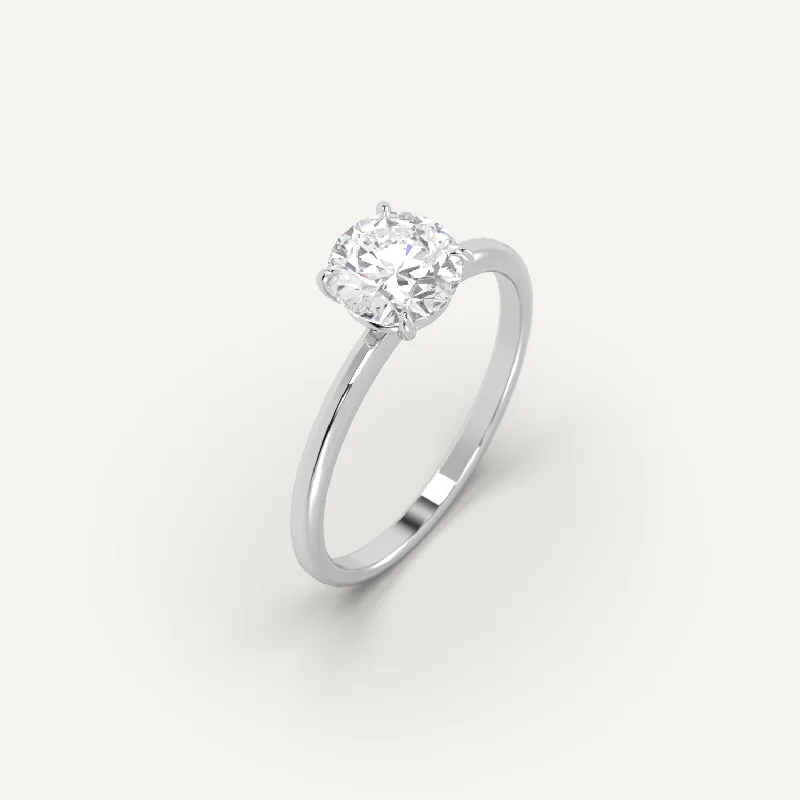 Shop Fine Jewelry With Exclusive Savings 1 carat Round Cut Diamond Ring