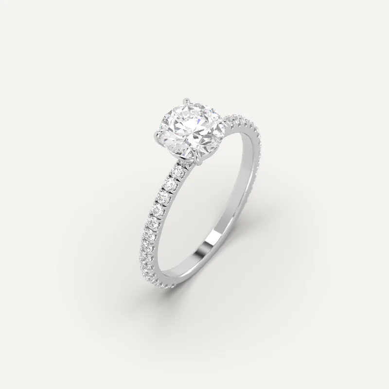 Your Dream Jewelry At Dream Prices 1 carat Round Cut Diamond Ring