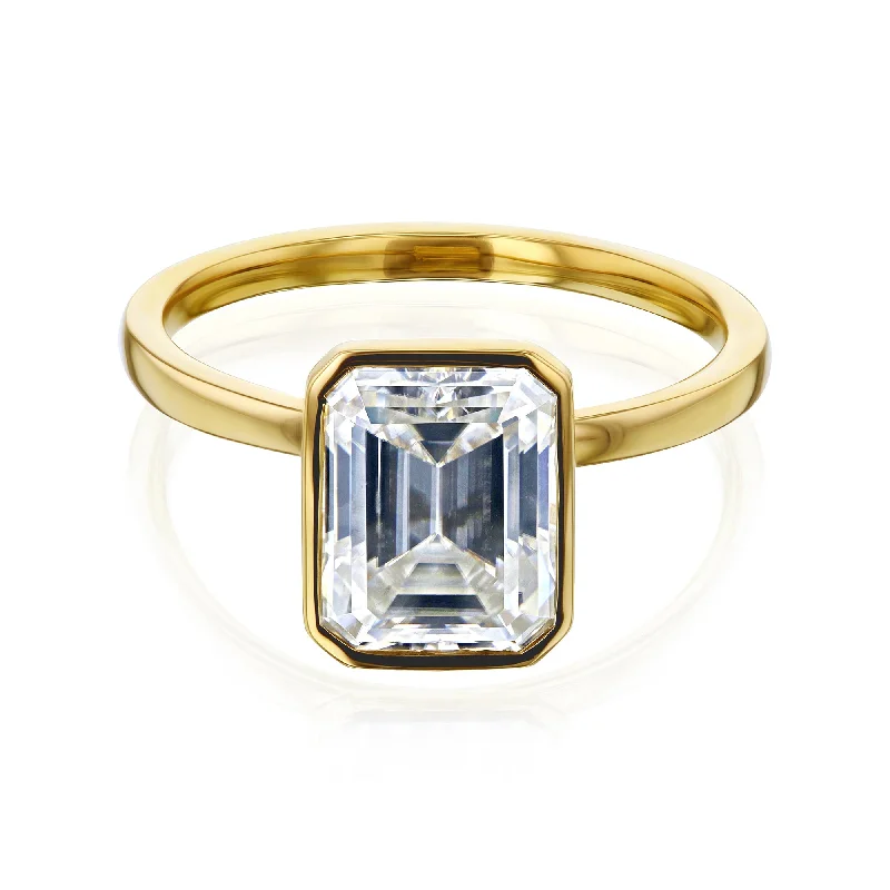 Buy More, Save More On Stunning Jewelry Pieces 2.45ct Emerald Premium 2X Bezel Ring