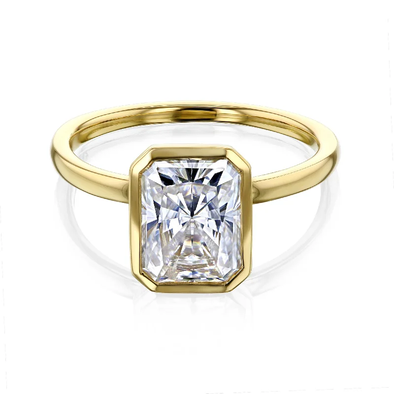Flash Sale On Exquisite Jewelry – Don't Miss Out 2.70ct Radiant Pret 3X Bezel Ring