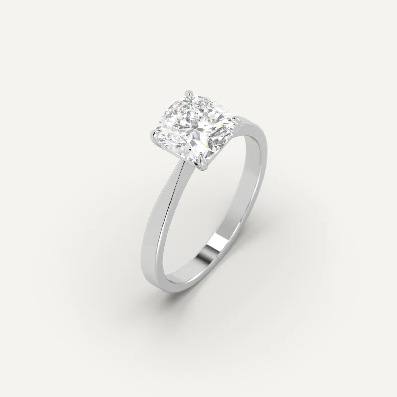 Luxury Meets Affordability – Jewelry Sale Live Now 2 carat Cushion Cut Diamond Ring