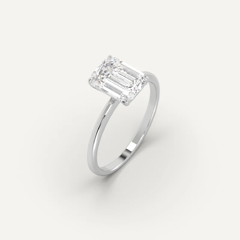 Limited-Time Offer On Elegant Jewelry Pieces 2 carat Emerald Cut Diamond Ring