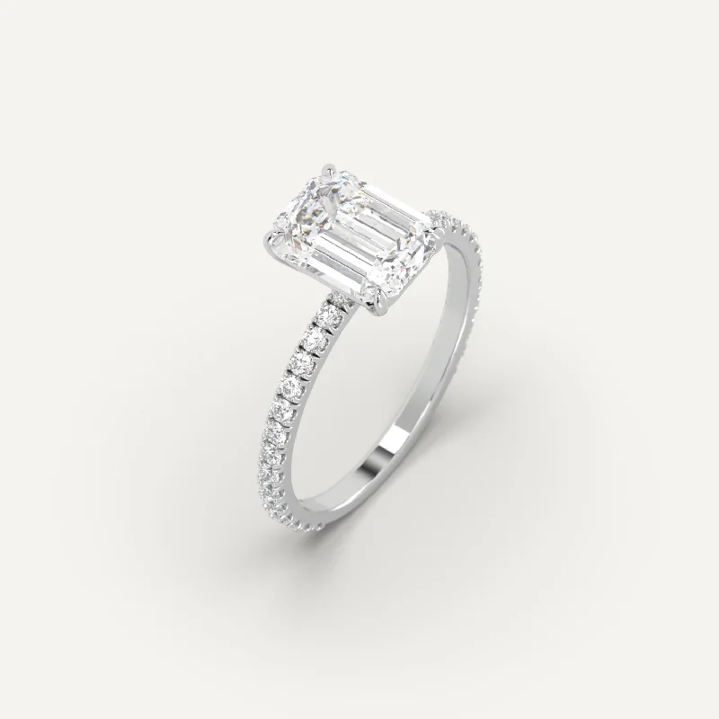 Grab Stylish Jewelry Before The Sale Ends 2 carat Emerald Cut Diamond Ring