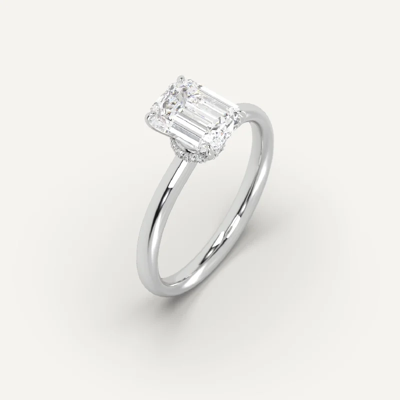 Sparkle For Less – Shop Our Limited-Time Jewelry Deals 2 carat Emerald Cut Diamond Ring