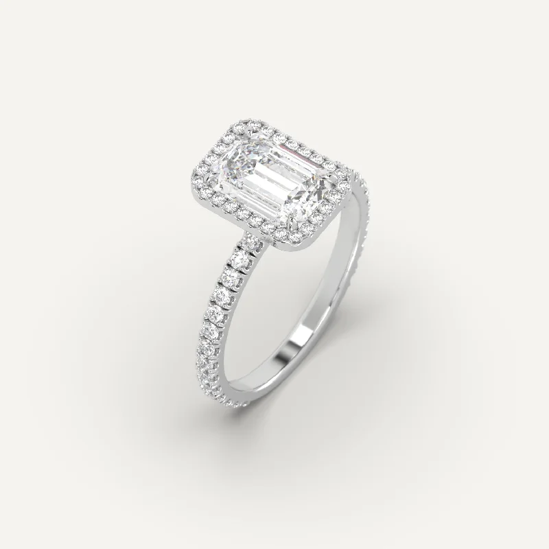 Versatile Layering Jewelry For Effortless Chic 2 carat Emerald Cut Diamond Ring