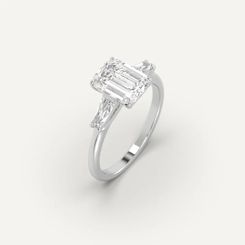 Exclusive Jewelry Discounts – Shop Now For Savings 2 carat Emerald Cut Diamond Ring