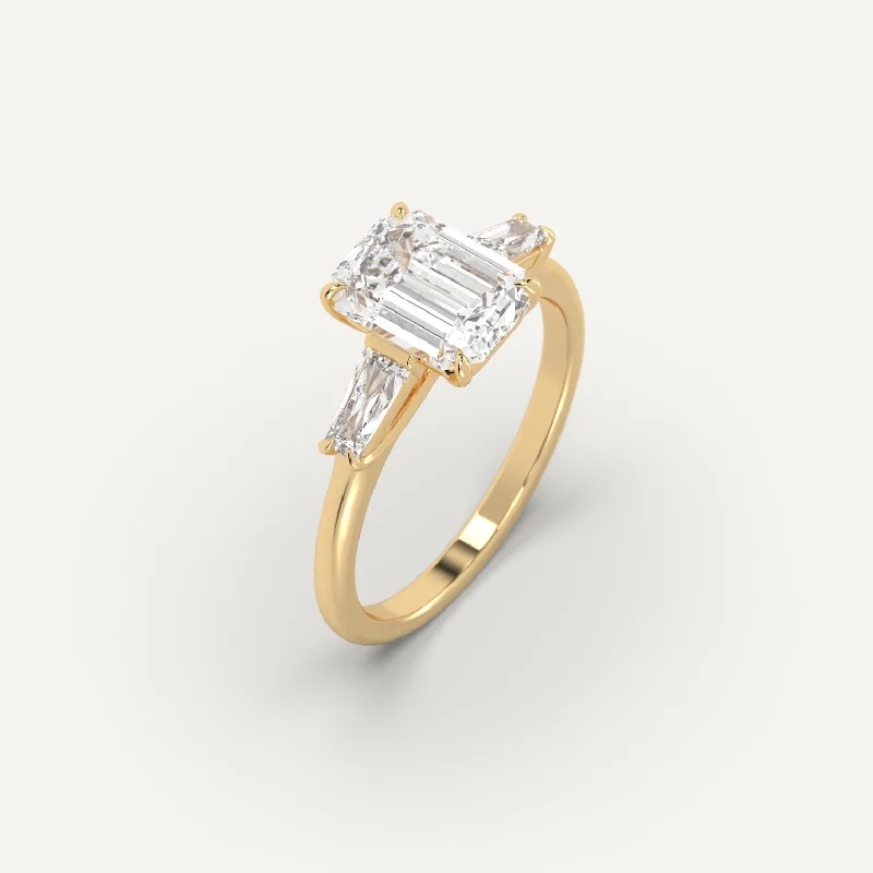 Limited-Stock Jewelry Clearance – Grab Your Favorites Now 2 carat Emerald Cut Diamond Ring