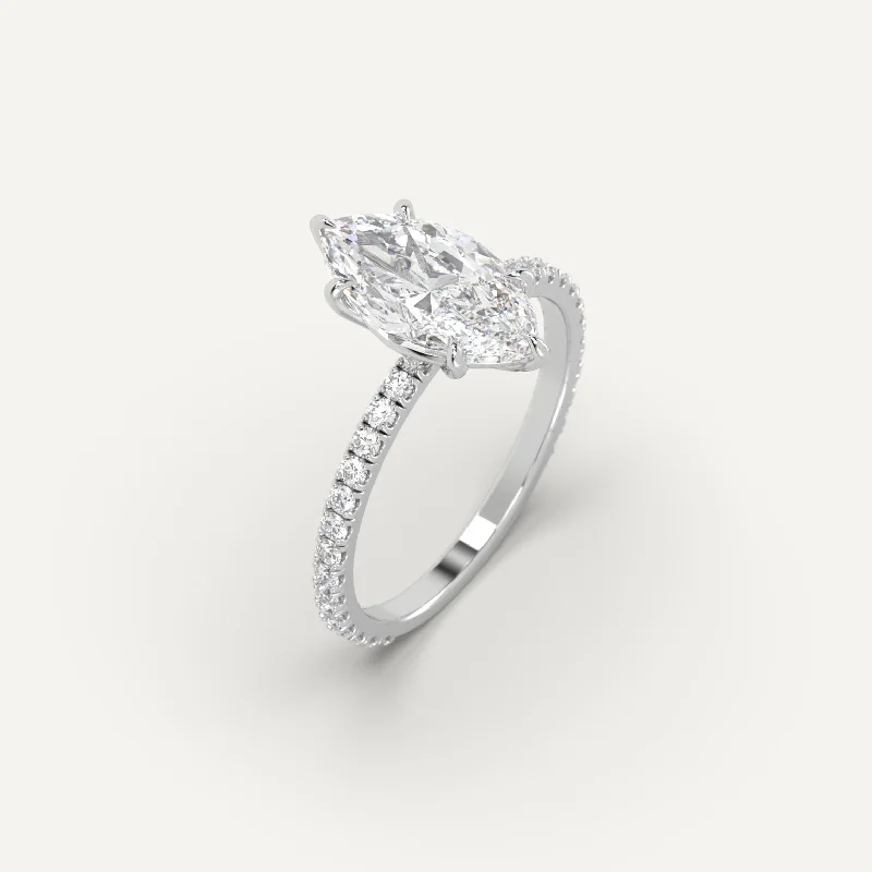 Celebrate With Sparkle – Jewelry Sale Now Live 2 carat Marquise Cut Diamond Ring