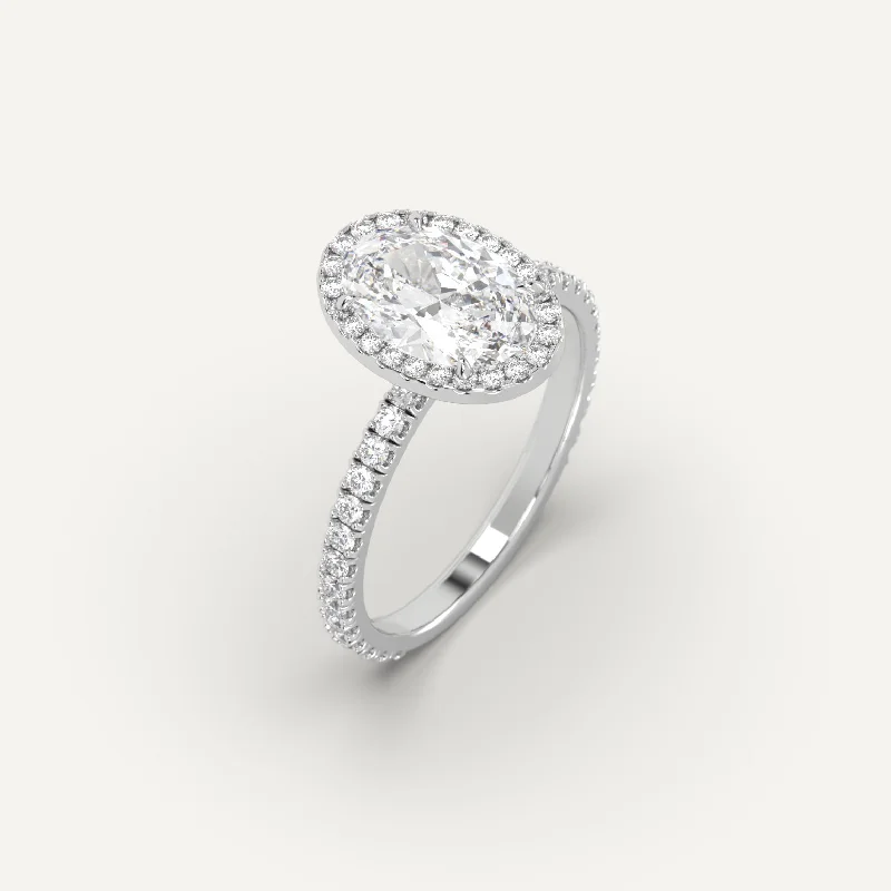 Elegant Rose Gold Jewelry For A Stylish Touch 2 carat Oval Cut Diamond Ring