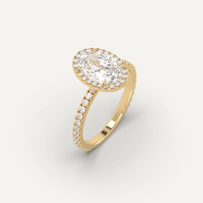 Shop Trending Jewelry With Exclusive Savings 2 carat Oval Cut Diamond Ring