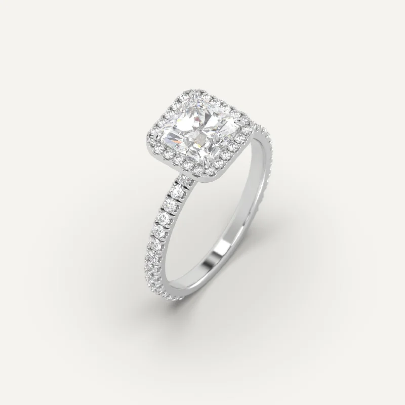 Limited Stock On Premium Jewelry At Low Prices 2 carat Radiant Cut Diamond Ring