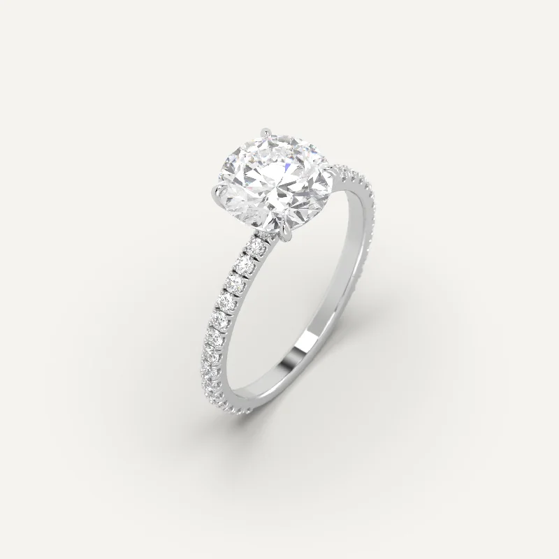 Shop Fine Jewelry With Amazing Deals 2 carat Round Cut Diamond Ring