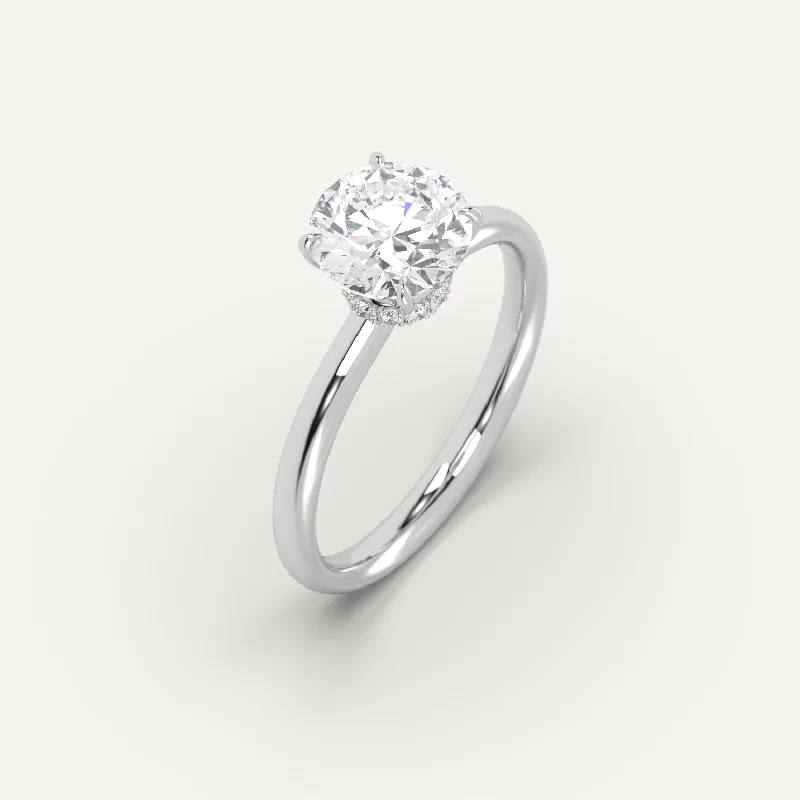 Last Chance To Shop High-End Jewelry At Markdown Prices 2 carat Round Cut Diamond Ring