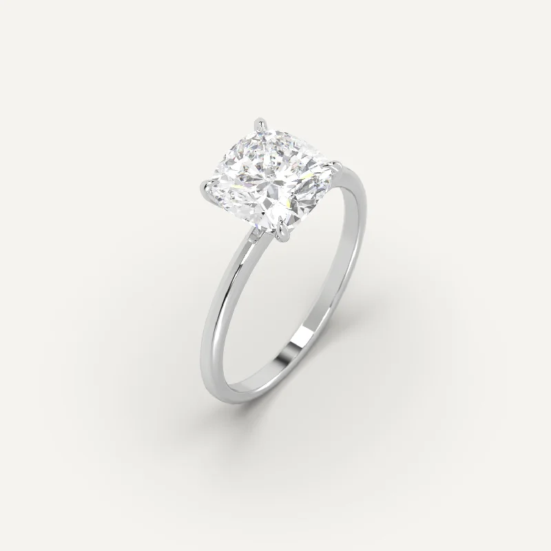 Bestselling Jewelry At Special Promotional Rates 3 carat Cushion Cut Diamond Ring