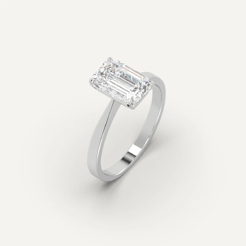 Discover Unique Jewelry With Special Limited-Time Offers 3 carat Emerald Cut Diamond Ring