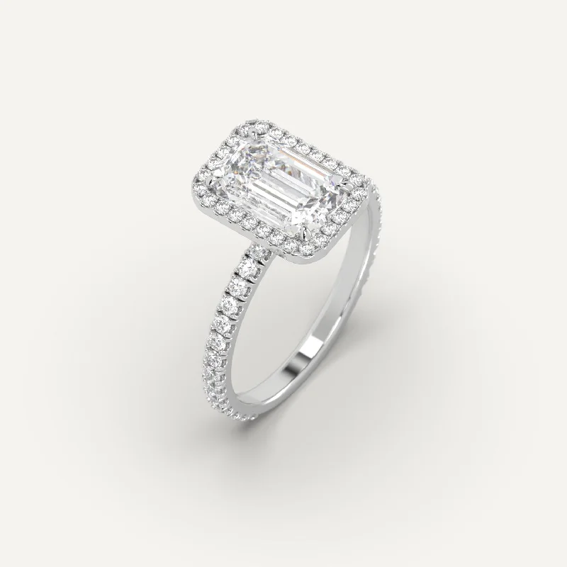 Premium Diamond Jewelry For Unforgettable Moments 3 carat Emerald Cut Diamond Ring