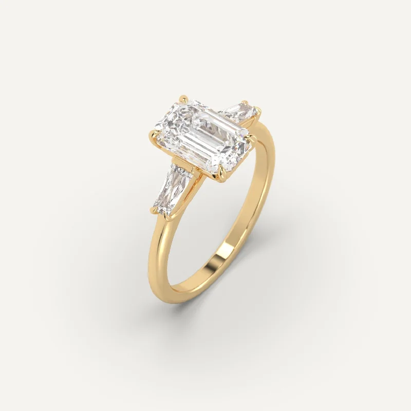 Bestselling Jewelry Now On Sale – Elevate Your Look 3 carat Emerald Cut Diamond Ring