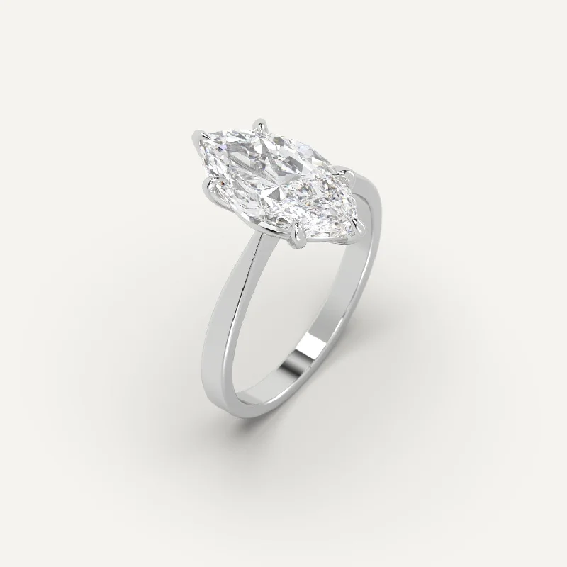 Bold And Beautiful Jewelry Now At Irresistible Prices 3 carat Marquise Cut Diamond Ring