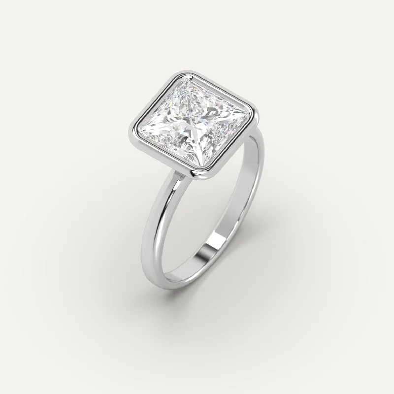 Stunning Jewelry At Even More Stunning Prices 3 carat Princess Cut Diamond Ring